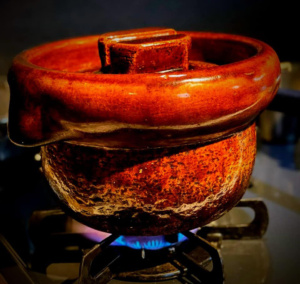 土鍋で炊く炊き込みご飯