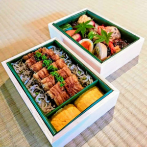 鰻のお弁当2段