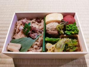 蛍烏賊(富山湾)炊き込みご飯弁当